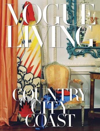 Couverture du livre « VOGUE LIVING - COUNTRY, CITY, COAST » de Bowles Hamish aux éditions Random House Us