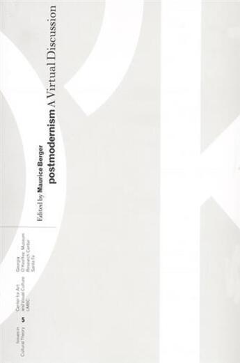 Couverture du livre « Postmodernism: a virtual discussion » de Leung Simon aux éditions Dap Artbook