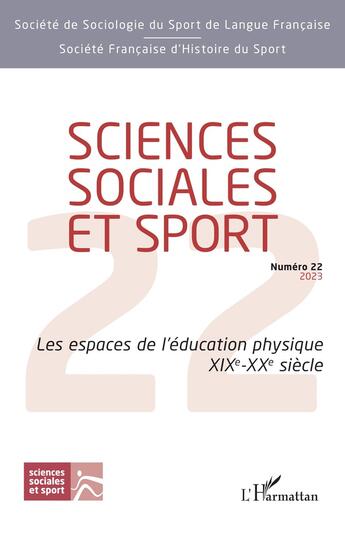 Couverture du livre « Sciences sociales et sport : Varia » de Societe De Sociologie Du Sport De Langue Francaise aux éditions L'harmattan