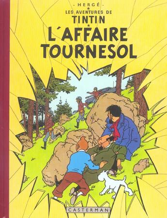 Couverture du livre « Les aventures de Tintin Tome 18 : l' affaire Tournesol » de Herge aux éditions Casterman