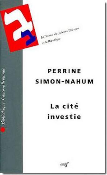 Couverture du livre « La cité investie ; la 