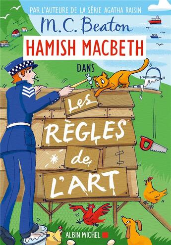 Couverture du livre « Hamish Macbeth Tome 21 : Les Règles de l'art » de M. C. Beaton aux éditions Albin Michel