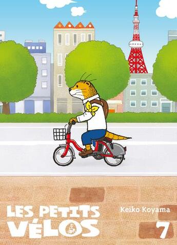 Couverture du livre « Les petits vélos Tome 7 » de Keiko Koyama aux éditions Komikku