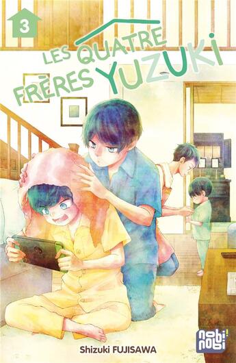 Couverture du livre « Les quatre frères Yuzuki T03 » de Shizuki Fujisawa aux éditions Nobi Nobi