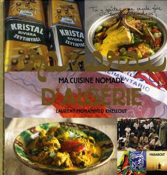 Couverture du livre « La cuisine d'Algérie » de L-M Khellout aux éditions Marabout