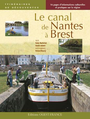 Couverture du livre « Le canal de nantes à brest » de Benferhat-Hervouet-L aux éditions Ouest France