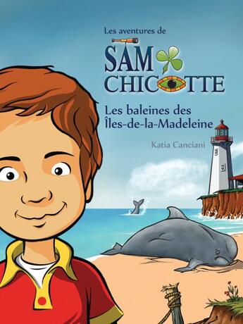 Couverture du livre « Les baleines des iles-de-la-madeleine » de Katia Canciani aux éditions Bayard Canada