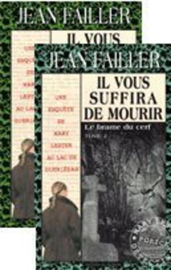 Couverture du livre « Il vous suffira de mourir t.1 et t.2 » de Jean Failler aux éditions Palemon