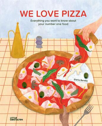 Couverture du livre « We love pizza : everything you want to know about your favorite food » de Beretta aux éditions Dgv