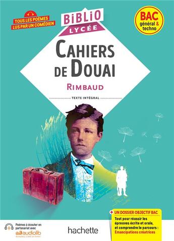 Couverture du livre « Bibliolycee - cahiers de douai (rimbaud) » de Laurence Teper aux éditions Hachette Education