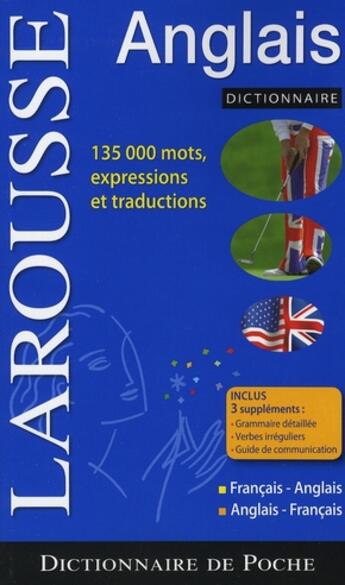 Couverture du livre « Dictionnaire de poche français-anglais / anglais-français (édition 2008) » de  aux éditions Larousse