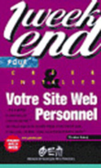 Couverture du livre « Votre Site Web Personnel » de Nicolas Sancy aux éditions Eyrolles