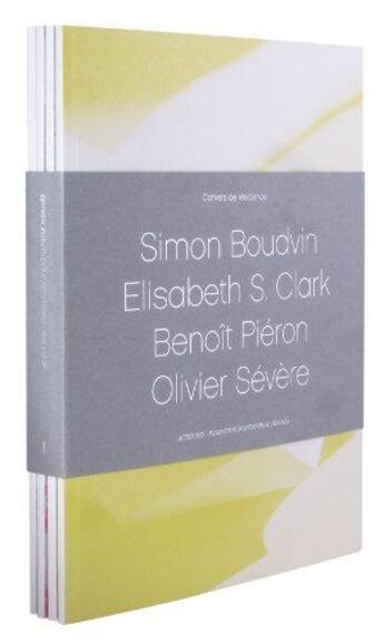 Couverture du livre « Cahiers de résidence 2011 ; fondation d'entreprise Hermès » de Elisabeth Vedrenne et Simon Boudvin et Elisabeth S. Clark et Benoit Pieron et Olivier Severe et Clement Dirie aux éditions Actes Sud