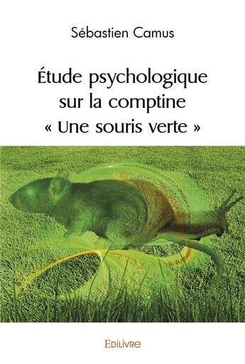 Couverture du livre « Étude psychologique sur la comptine 