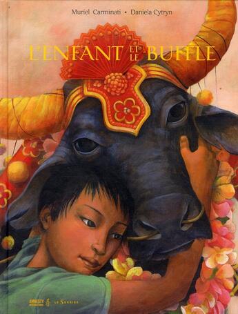 Couverture du livre « L'enfant et le buffle » de Carminati et Cytryn aux éditions Le Sorbier