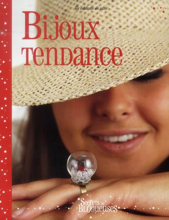 Couverture du livre « Bijoux tendance » de  aux éditions De Saxe