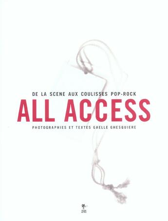 Couverture du livre « All access » de Ghesquiere/Gael aux éditions Altinea