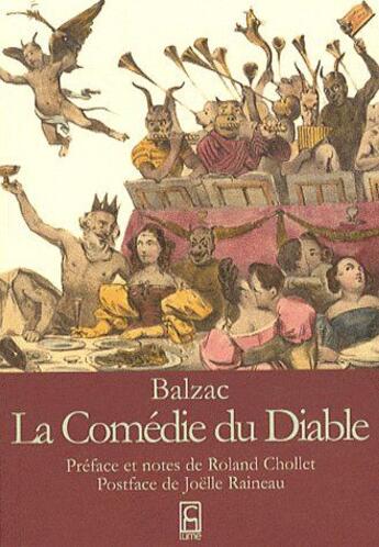 Couverture du livre « La comédie du diable » de Honoré De Balzac aux éditions Lume