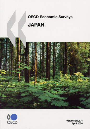 Couverture du livre « Japan ; OECD economic surveys t.4 (avril 2008) » de  aux éditions Ocde