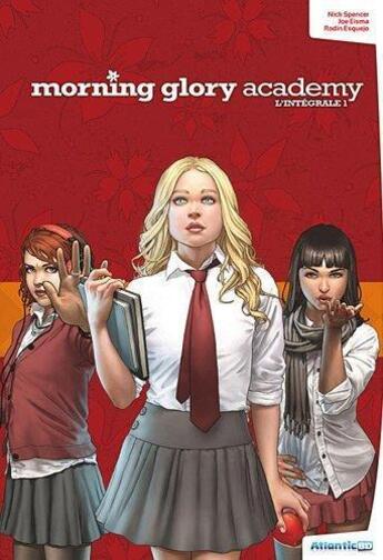 Couverture du livre « Morning glory academy saison 1 » de Spencer/Eisma aux éditions Atlantic