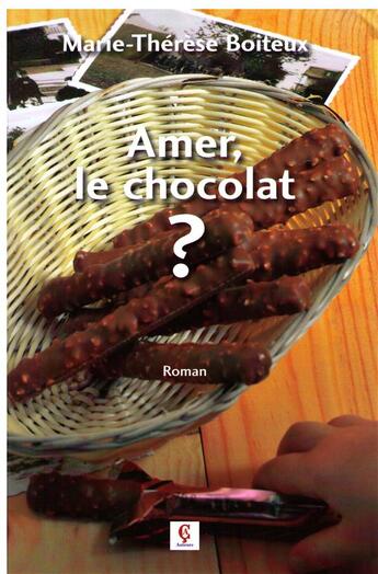 Couverture du livre « Amer, le chocolat ? » de Marie-Therese Boiteux aux éditions Vesoul Editions