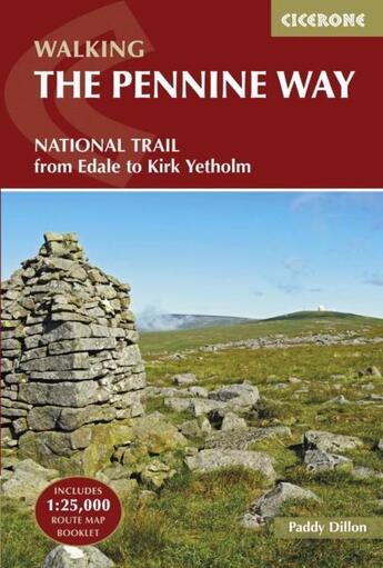 Couverture du livre « THE PENNINE WAY -4TH EDITION- - FROM EDALE TO KIRK YETHOLM » de Paddy Dillon aux éditions Cicerone Press