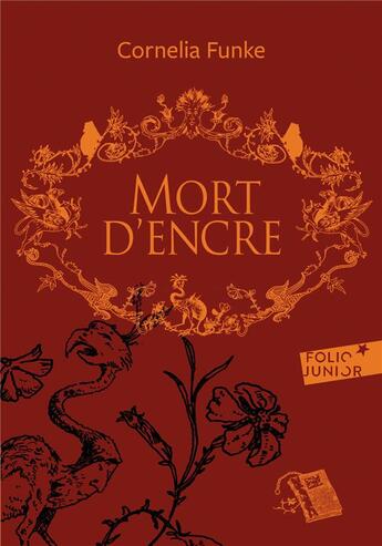 Couverture du livre « Mort d'encre » de Cornelia Funke aux éditions Gallimard-jeunesse