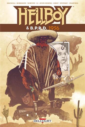 Couverture du livre « Hellboy & B.P.R.D. Tome 5 : 1956 » de Li et Chris Roberson et Mike Mignola aux éditions Delcourt