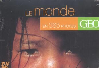 Couverture du livre « Le monde en 365 photos » de  aux éditions Play Bac