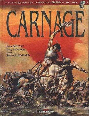 Couverture du livre « Carnage » de Bolton aux éditions Delcourt