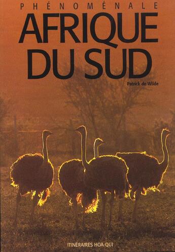 Couverture du livre « Afrique du sud ; phenomenal » de Patrick De Wilde aux éditions Hoa-qui