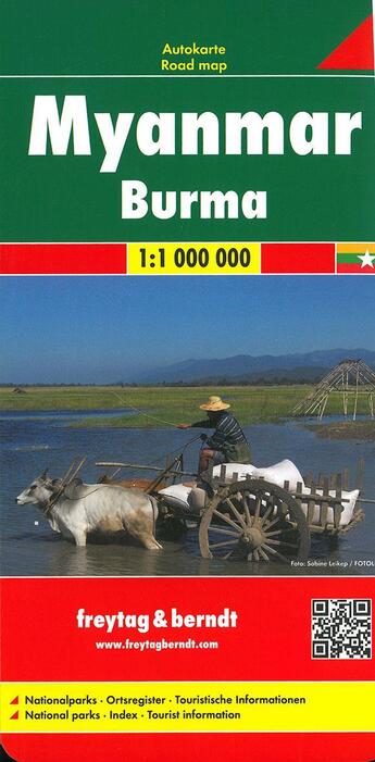 Couverture du livre « Birmanie / Burma » de  aux éditions Freytag Und Berndt