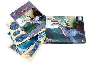 Couverture du livre « Le plésiosaure et les grands reptiles aquatiques » de Roman Garcia Mora et Anna Cessa et Giuseppe Brillante aux éditions National Geographic Kids