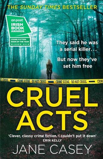 Couverture du livre « Cruel acts » de Jane Casey aux éditions Harper Collins Uk