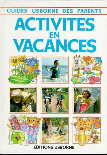 Couverture du livre « Activites en vacances » de Robyn Gee et Stephen Cartwright aux éditions Usborne