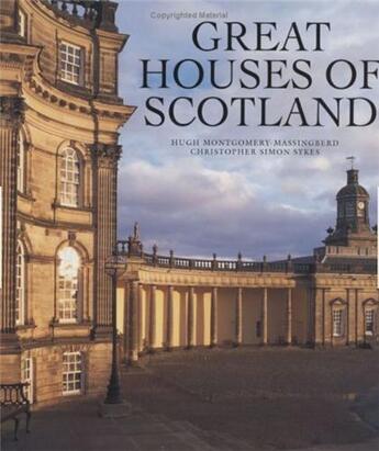 Couverture du livre « Great houses of scotland » de Montgomery Hugh aux éditions Laurence King