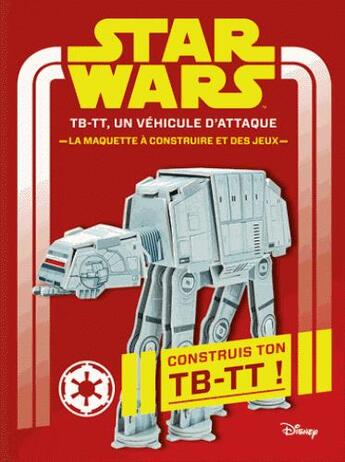 Couverture du livre « Star Wars ; mini build up AT. AT. » de  aux éditions Disney Hachette