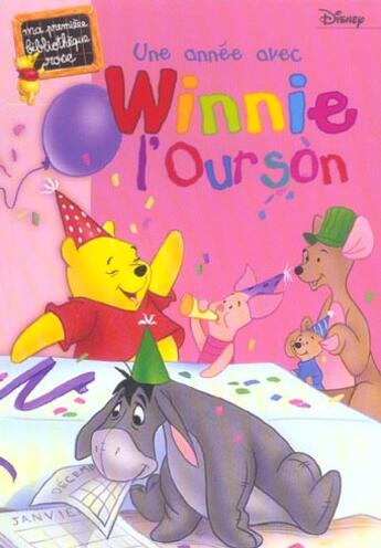 Couverture du livre « Une année avec Winnie l'ourson » de Disney aux éditions Le Livre De Poche Jeunesse