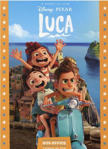 Couverture du livre « Luca ; box-office ; l'album du film » de Disney aux éditions Disney Hachette