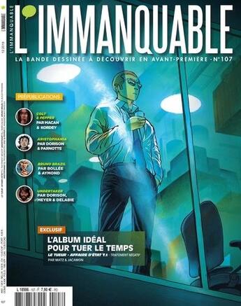 Couverture du livre « L'immanquable n.107 » de L'Immanquable aux éditions Dbd