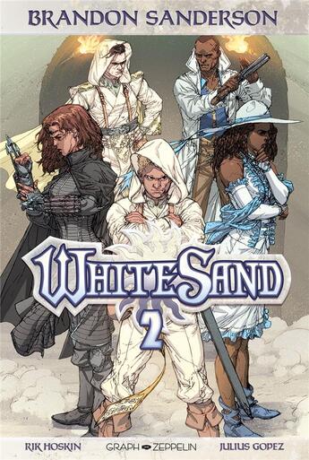 Couverture du livre « White sand Tome 2 » de Brandon Sanderson et Rik Hoskin et Julius M. Gopez aux éditions Graph Zeppelin