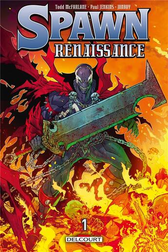 Couverture du livre « Spawn - renaissance Tome 1 » de Jonboy Meyers et Paul Jenkins et Todd Mcfarlane aux éditions Delcourt