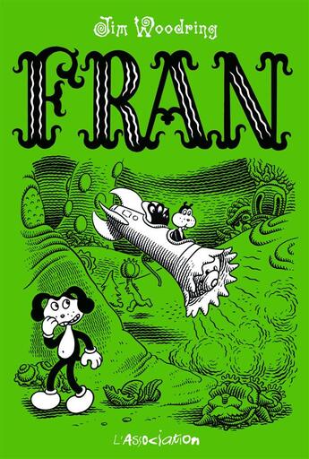 Couverture du livre « Fran » de Jim Woodring aux éditions L'association