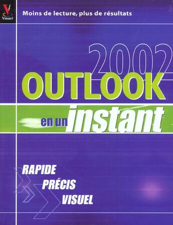 Couverture du livre « Outlook 2002 » de Marangraphics aux éditions First Interactive