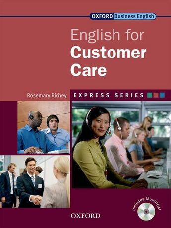 Couverture du livre « Express: english for customer care student's book and multirom » de  aux éditions Oxford Up Elt