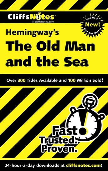 Couverture du livre « CliffsNotes on Hemingway's The Old Man and the Sea » de Criswell Jeanne Salladt aux éditions Houghton Mifflin Harcourt