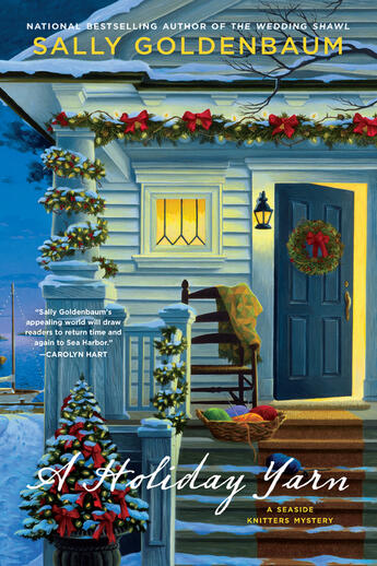 Couverture du livre « A Holiday Yarn » de Goldenbaum Sally aux éditions Penguin Group Us