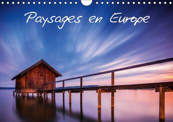 Couverture du livre « Paysages en europe calendrier mural 2019 din a4 horizontal » de Jelen Hiacynta aux éditions Calvendo