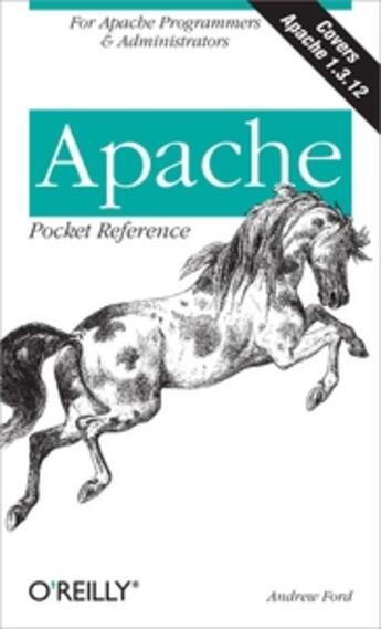 Couverture du livre « Apache pocket reference » de Andrew Ford aux éditions O Reilly & Ass