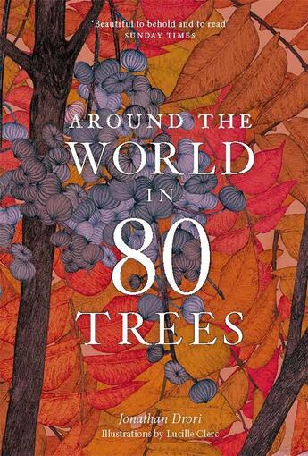 Couverture du livre « Around the world in 80 trees (paperback) » de Jonathan Drori aux éditions Laurence King